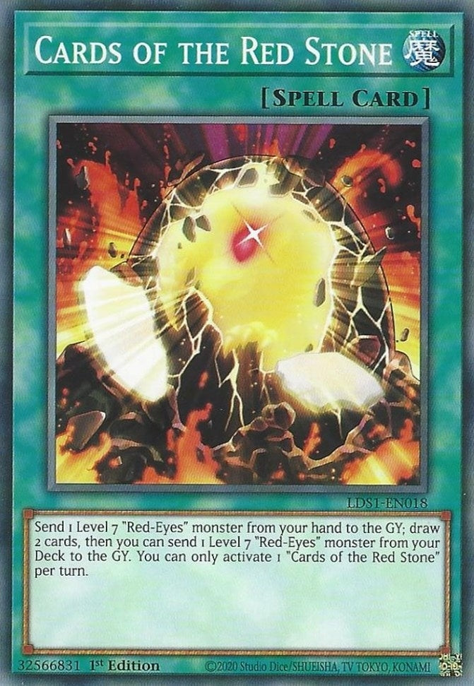 Image for Cards of the Red Stone (Legendary Duelists: Season 1) (LDS1-EN018) - YuGiOh