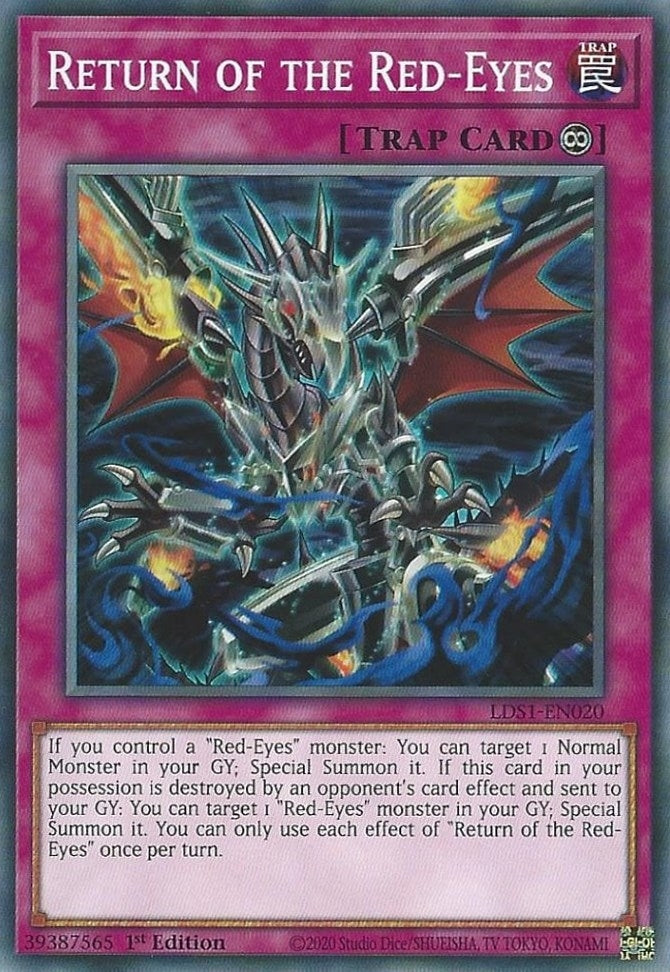 Image for Return of the Red-Eyes (Legendary Duelists: Season 1) (LDS1-EN020) - YuGiOh