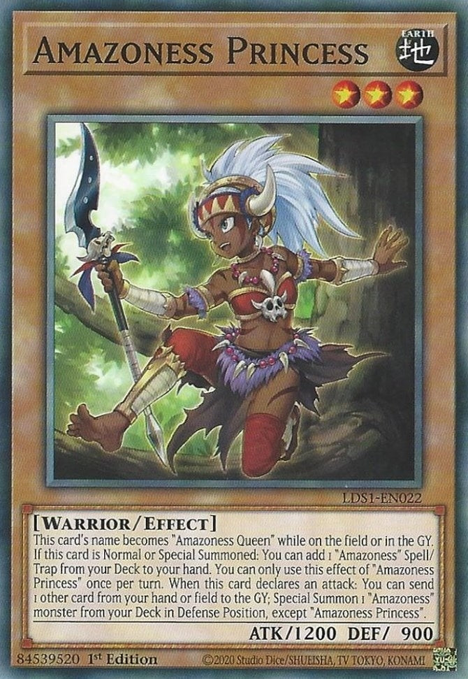 Image for Amazoness Princess (Legendary Duelists: Season 1) (LDS1-EN022) - YuGiOh