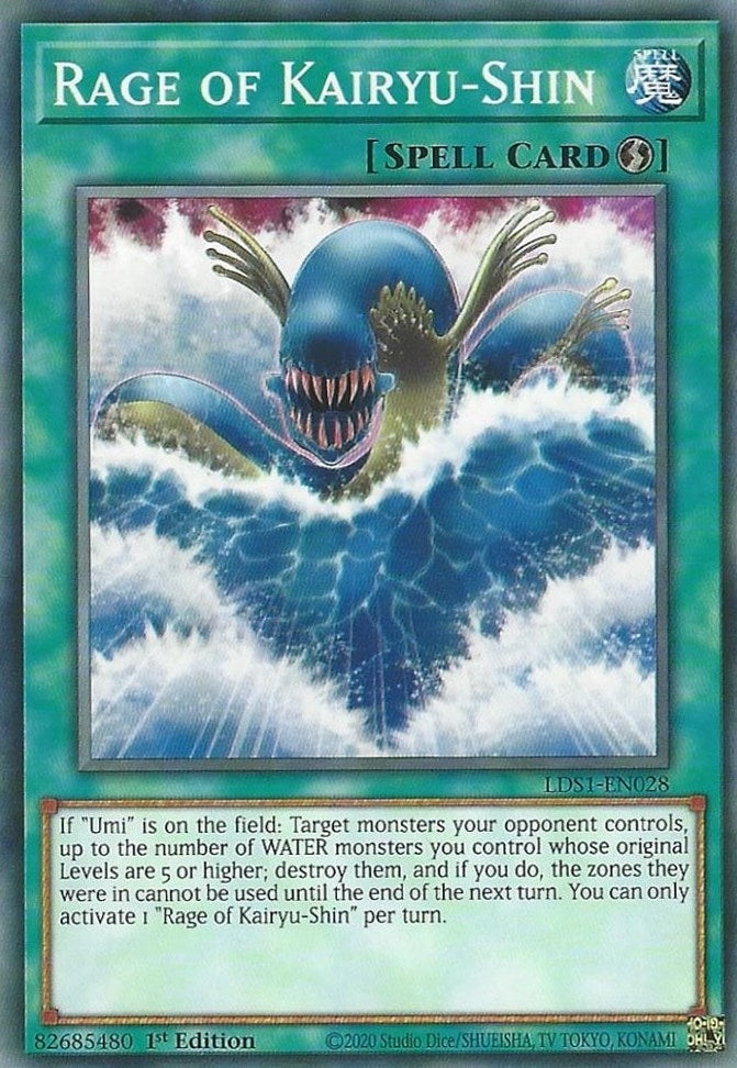 Image for Rage of Kairyu-Shin (Legendary Duelists: Season 1) (LDS1-EN028) - YuGiOh