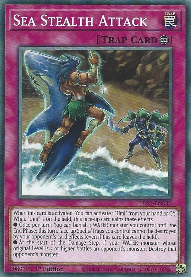 Image for Sea Stealth Attack (Legendary Duelists: Season 1) (LDS1-EN030) - YuGiOh