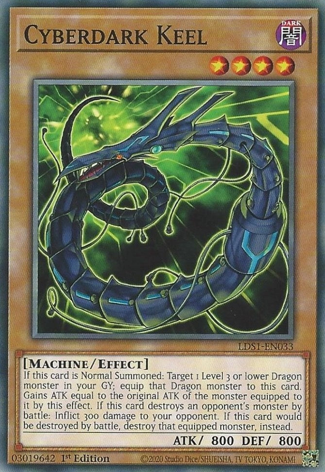 Image for Cyberdark Keel (Legendary Duelists: Season 1) (LDS1-EN033) - YuGiOh