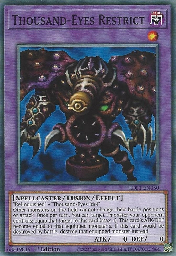 Image for Thousand-Eyes Restrict (Legendary Duelists: Season 1) (LDS1-EN050) - YuGiOh