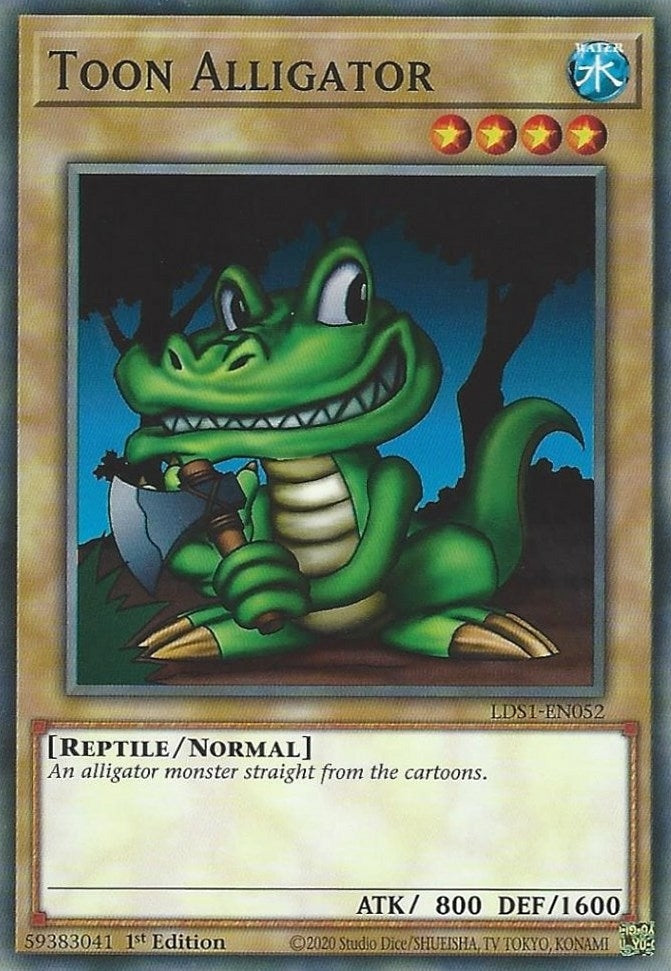 Image for Toon Alligator (Legendary Duelists: Season 1) (LDS1-EN052) - YuGiOh