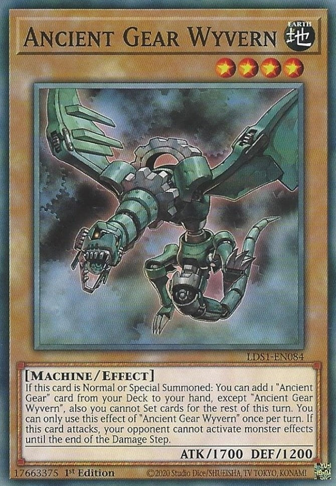 Image for Ancient Gear Wyvern (Legendary Duelists: Season 1) (LDS1-EN084) - YuGiOh
