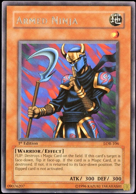 Image for Armed Ninja (The Legend of Blue Eyes White Dragon) (LOB-106) - YuGiOh