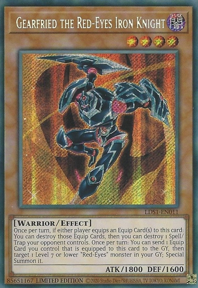 Image for Gearfried the Red-Eyes Iron Knight (Legendary Duelists: Season 1) (LDS1-EN011) - YuGiOh