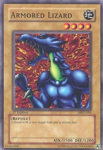 Image for Armored Lizard (Metal Raiders) (MRD-005) - YuGiOh