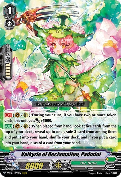 Image for Valkyrie of Reclamation, Padmini (V-EB14: The Next Stage) (V-EB14/009EN) - Cardfight Vanguard