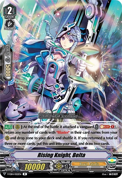 Image for Rising Knight, Belta (V-EB14: The Next Stage) (V-EB14/022EN) - Cardfight Vanguard