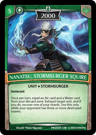 Image for Nanatsu, Stormsurger Squire (Argent Saga Promos) (PR2020-148) - Argent Saga TCG