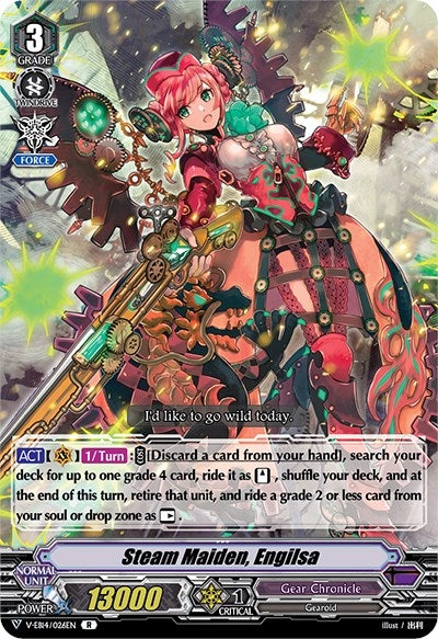 Image for Steam Maiden, Engilsa (V-EB14: The Next Stage) (V-EB14/026EN) - Cardfight Vanguard