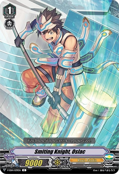Image for Smiting Knight, Oslac (V-EB14: The Next Stage) (V-EB14/039EN) - Cardfight Vanguard