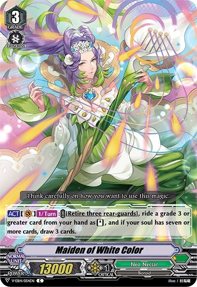 Image for Maiden of White Color (V-EB14: The Next Stage) (V-EB14/054EN) - Cardfight Vanguard