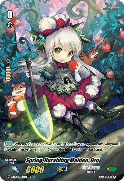 Image for Spring-Heralding Maiden, Ozu (SP) (V-EB14: The Next Stage) (V-EB14/SP24EN) - Cardfight Vanguard