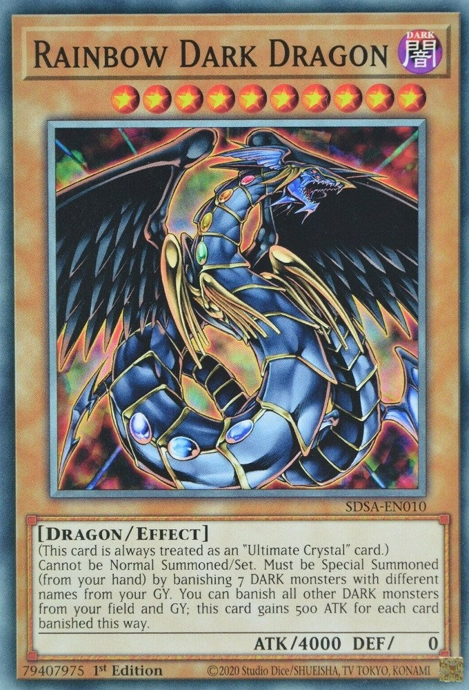 Image for Rainbow Dark Dragon (Structure Deck: Sacred Beasts) (SDSA-EN010) - YuGiOh