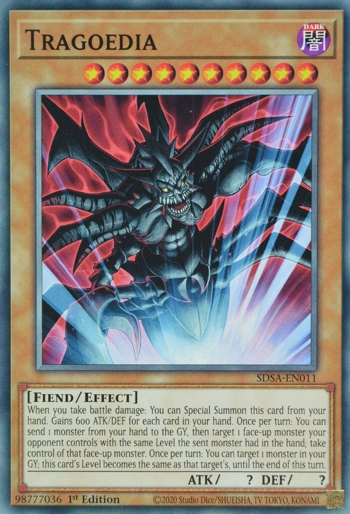 Image for Tragoedia (Structure Deck: Sacred Beasts) (SDSA-EN011) - YuGiOh