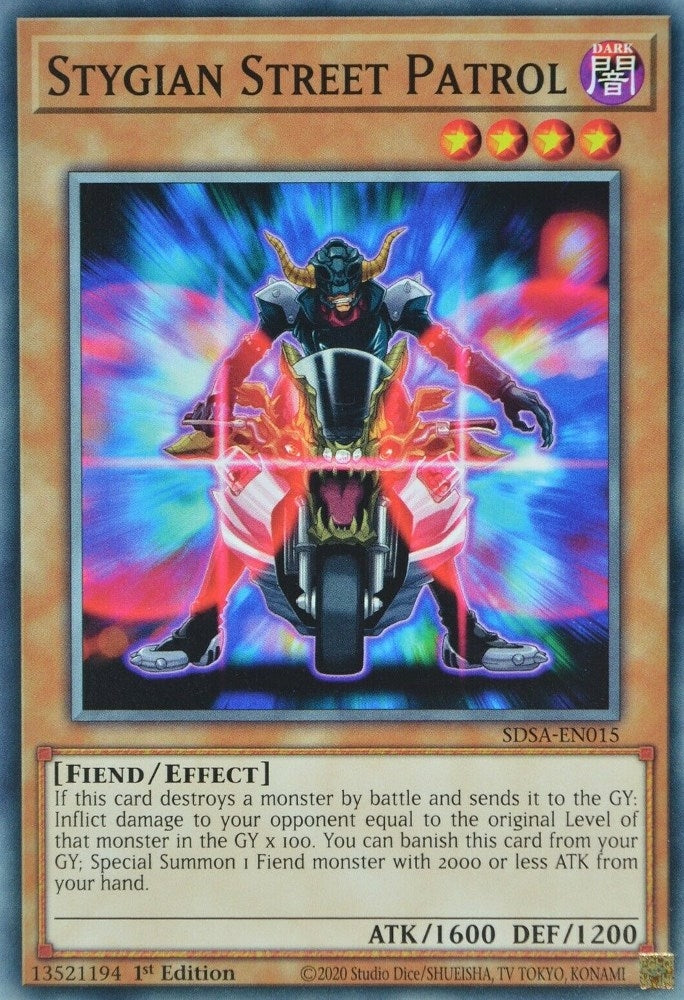 Image for Stygian Street Patrol (Structure Deck: Sacred Beasts) (SDSA-EN015) - YuGiOh