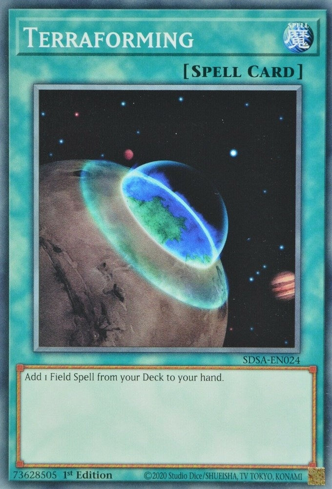 Image for Terraforming (Structure Deck: Sacred Beasts) (SDSA-EN024) - YuGiOh