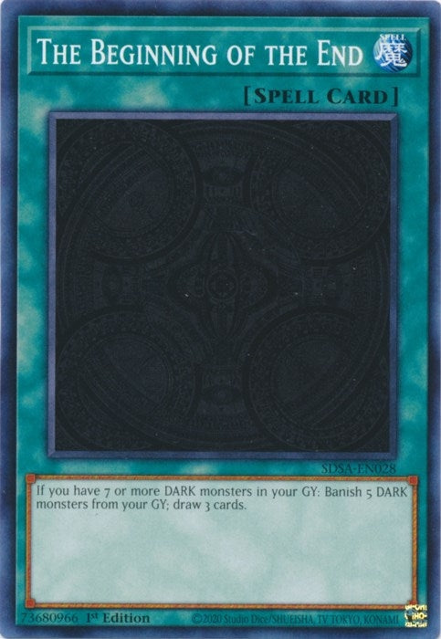 Image for The Beginning of the End (Structure Deck: Sacred Beasts) (SDSA-EN028) - YuGiOh