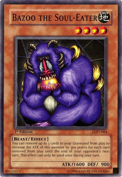 Image for Bazoo the Soul-Eater (Labyrinth of Nightmare) (LON-064) - YuGiOh