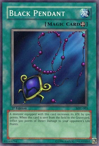 Image for Black Pendant (Magic Ruler) (MRL-003) - YuGiOh