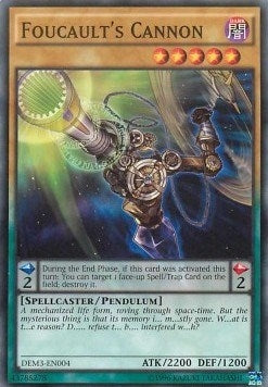 Image for Foucault's Cannon (Demo Deck 2016) (DEM3-EN004) - YuGiOh