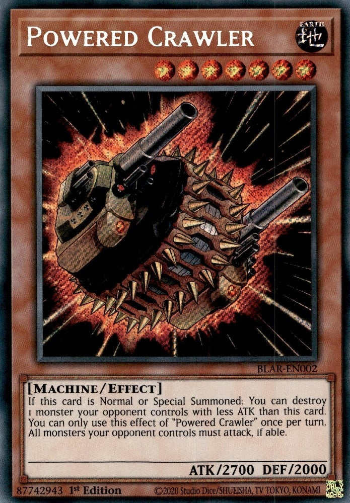 Image for Powered Crawler (Battles of Legend: Armageddon) (BLAR-EN002) - YuGiOh