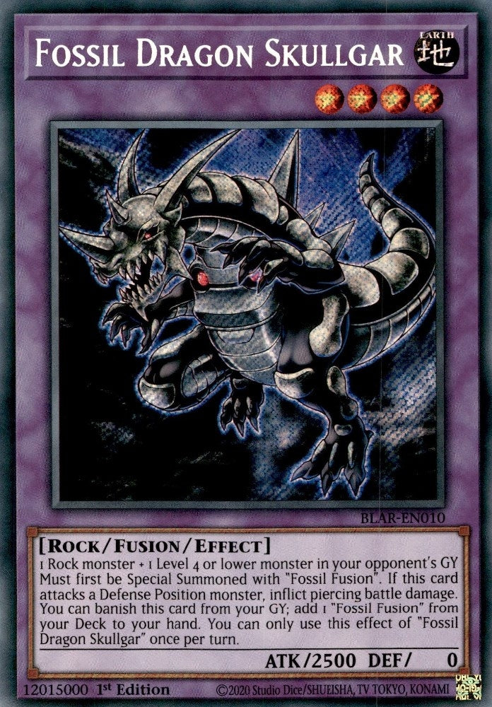 Image for Fossil Dragon Skullgar (Battles of Legend: Armageddon) (BLAR-EN010) - YuGiOh