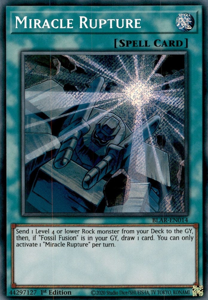 Image for Miracle Rupture (Battles of Legend: Armageddon) (BLAR-EN014) - YuGiOh