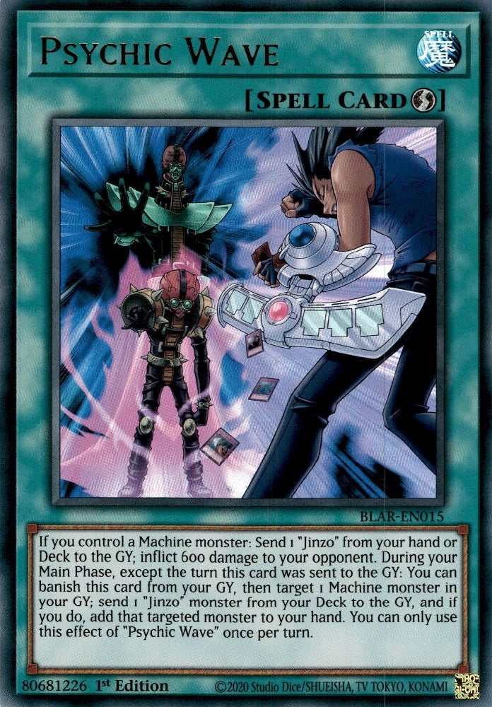 Image for Psychic Wave (Battles of Legend: Armageddon) (BLAR-EN015) - YuGiOh