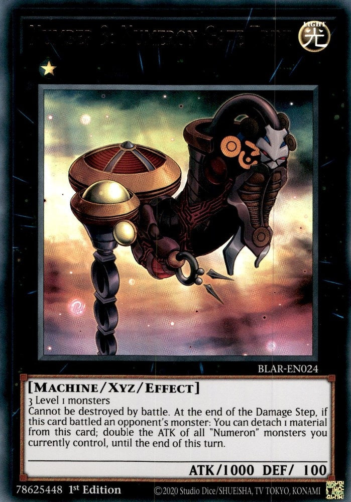 Image for Number 3: Numeron Gate Trini (Battles of Legend: Armageddon) (BLAR-EN024) - YuGiOh