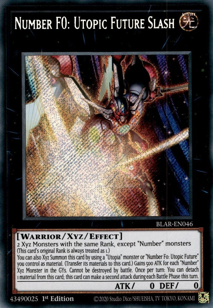 Image for Number F0: Utopic Future Slash (Battles of Legend: Armageddon) (BLAR-EN046) - YuGiOh