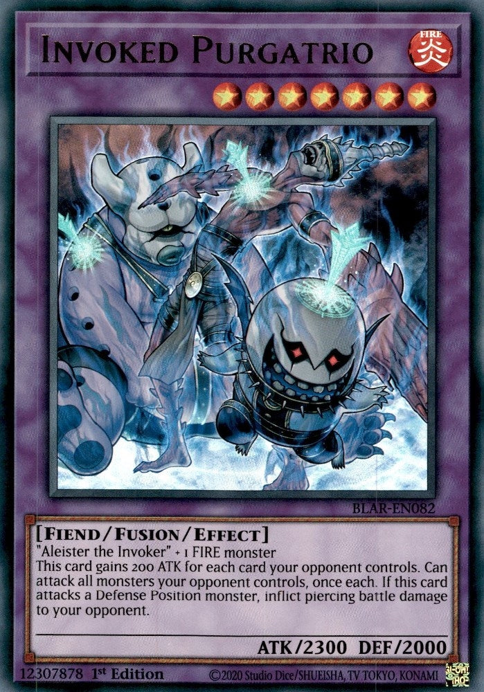 Image for Invoked Purgatrio (Battles of Legend: Armageddon) (BLAR-EN082) - YuGiOh