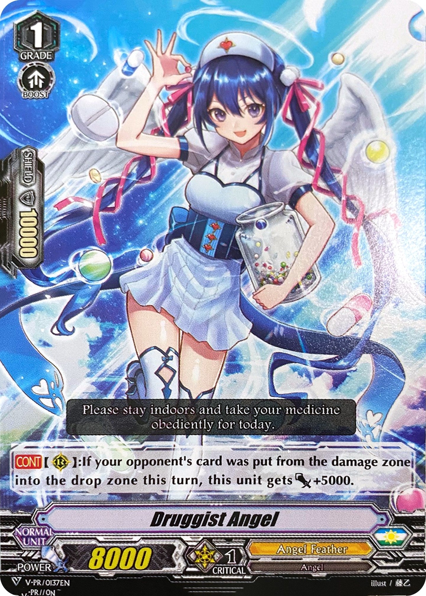 Image for Druggist Angel (V Promo Cards) (V-PR/0137EN) - Cardfight Vanguard