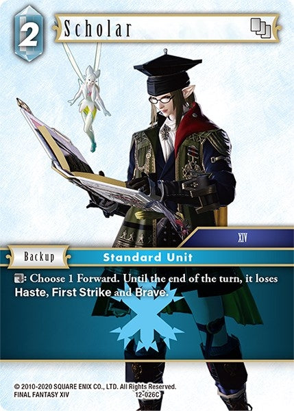 Image for Scholar (XIV) (Opus XII) (12-026C) - Final Fantasy TCG