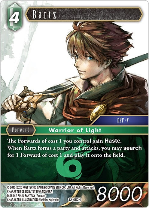Image for Bartz (Opus XII) (12-052H) - Final Fantasy TCG