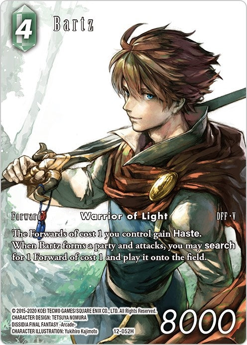 Image for Bartz (Full Art) (Opus XII) (12-052H) - Final Fantasy TCG