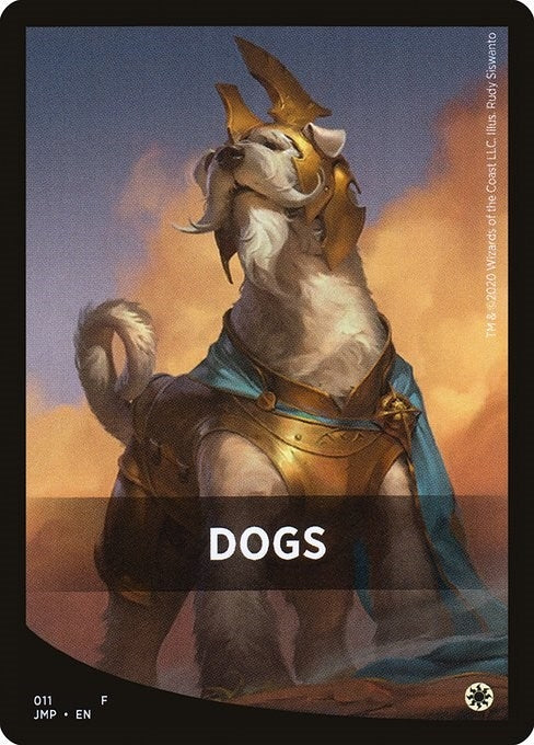 Image for Dogs Theme Card (Jumpstart) (11) - Magic: The Gathering