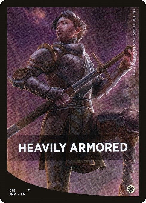 Image for Heavily Armored Theme Card (Jumpstart) (18) - Magic: The Gathering