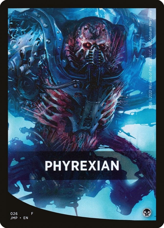 Image for Phyrexian Theme Card (Jumpstart) (26) - Magic: The Gathering