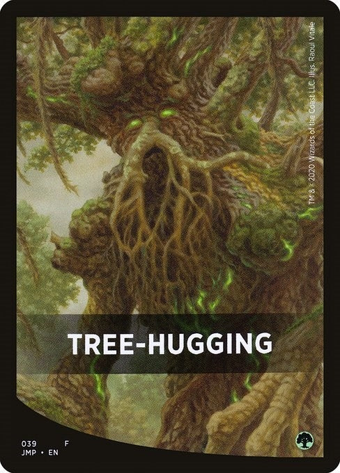 Image for Tree-Hugging Theme Card (Jumpstart) (39) - Magic: The Gathering