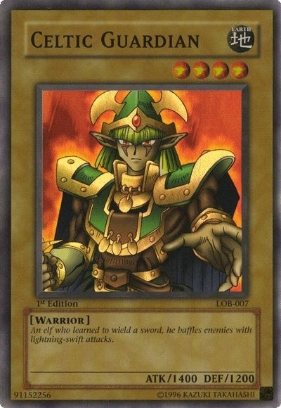 Image for Celtic Guardian (The Legend of Blue Eyes White Dragon) (LOB-007) - YuGiOh