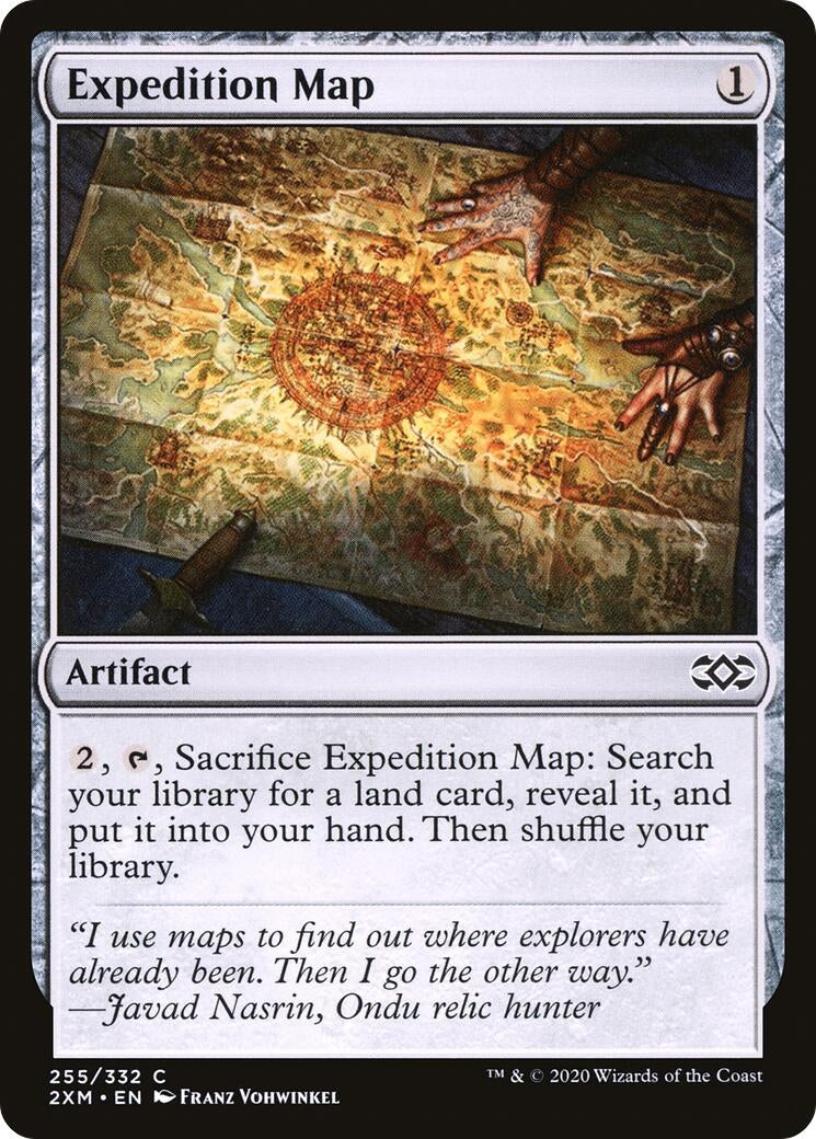 Image for Expedition Map (Double Masters) (255) - Magic: The Gathering