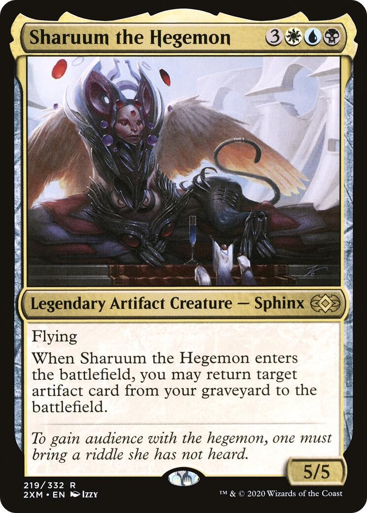 Image for Sharuum the Hegemon (Double Masters) (219) - Magic: The Gathering
