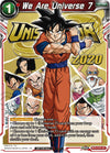 Image for We Are Universe 7 (Tournament Promotion Cards) (BT9-018) - Dragon Ball Super: Masters