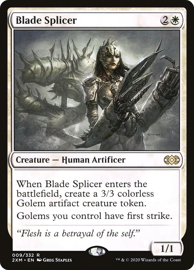 Image for Blade Splicer (Double Masters) (9) - Magic: The Gathering