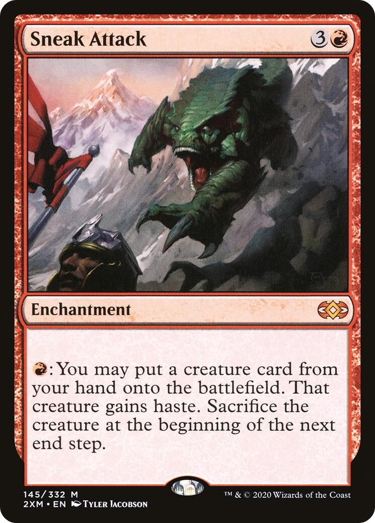 Image for Sneak Attack (Double Masters) (145) - Magic: The Gathering