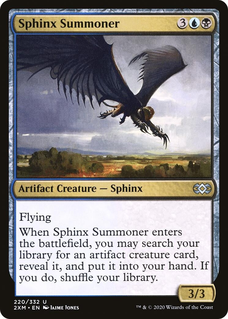 Image for Sphinx Summoner (Double Masters) (220) - Magic: The Gathering