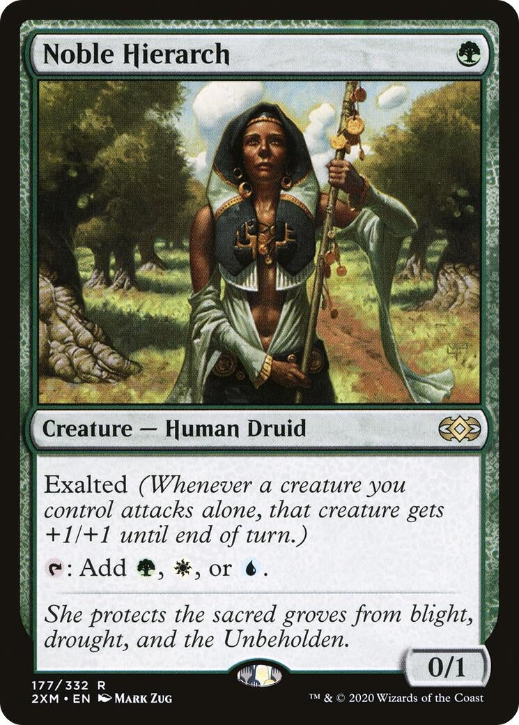 Image for Noble Hierarch (Double Masters) (177) - Magic: The Gathering
